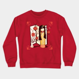 Kokeshi doll Crewneck Sweatshirt